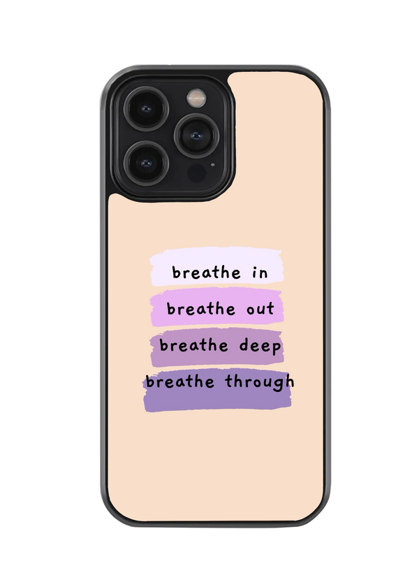 Breathe Phone Case – Front View | Buy Online India