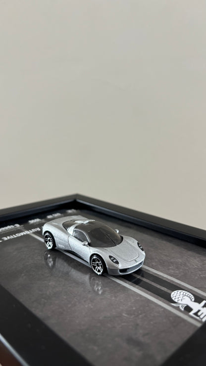 Gordon Murray T.33 3d Hotwheels Car Frame