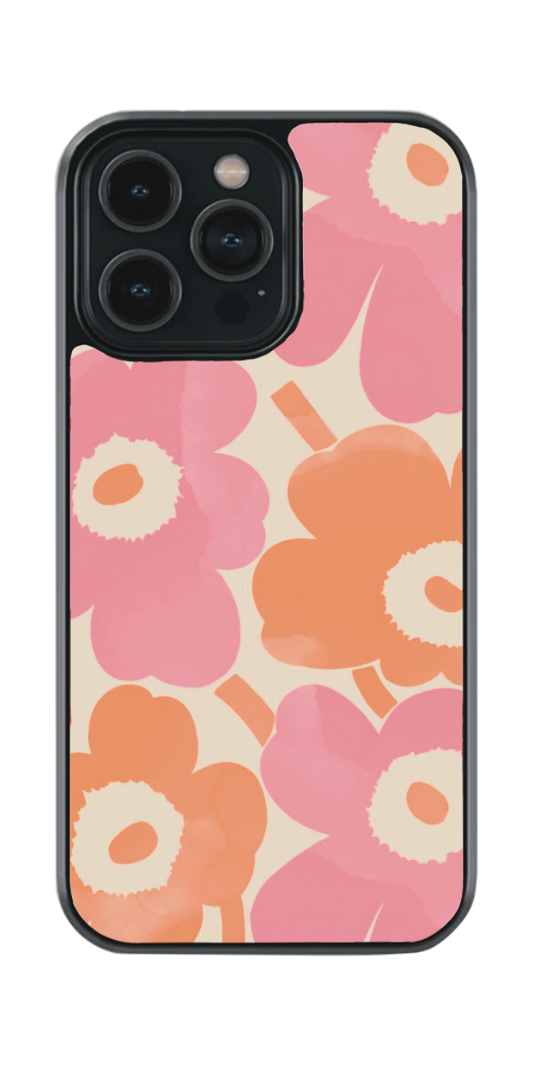 Pink petals phone case