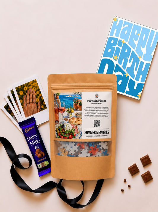 Summer Memories Birthday Puzzle Hamper