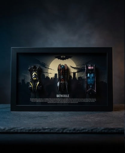 Batmobile Triple Drive 3D Car Frame