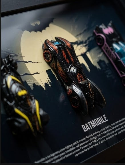 Batmobile Triple Drive 3D Car Frame