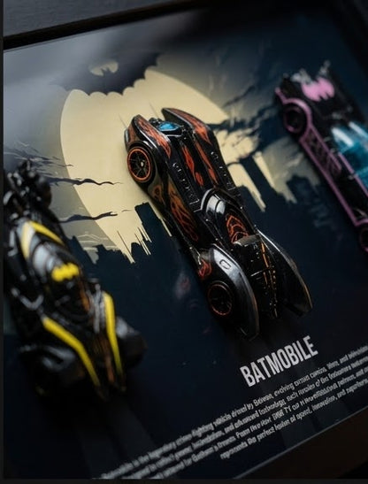 Batmobile Triple Drive 3D Car Frame