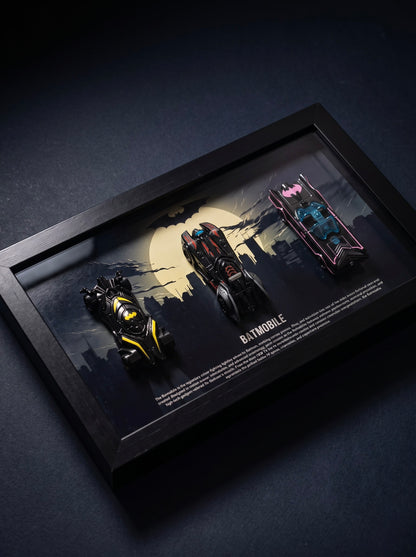 Batmobile Triple Drive 3D Car Frame
