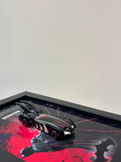 Dark Knight Superhero Car Frame Hamper – Crimson Edition
