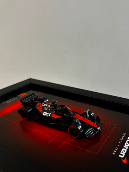 McLaren F1 Oscar Piastri Framed Poster Rakhi Hamper