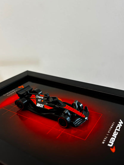 McLaren F1 Lando Norris Framed Poster Rakhi Hamper