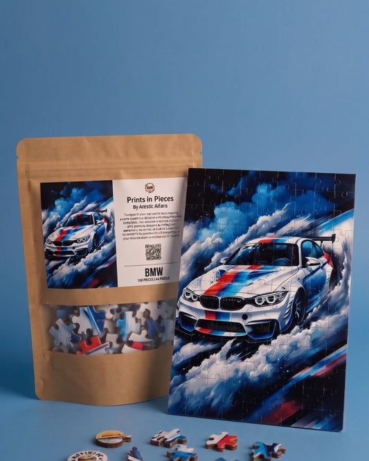 BMW Puzzle | 120 Piece A4 Car Jigsaw
