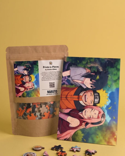 Naruto Anime Puzzle | 120 Piece A4 Shonen Jigsaw