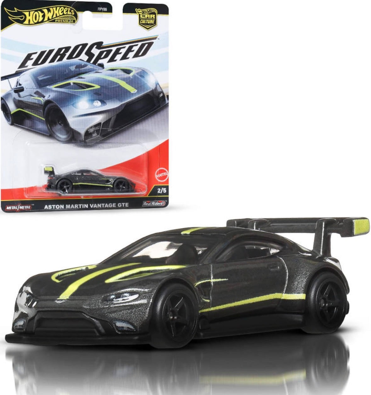 Hot Wheels Aston Martin Vantage GTE Euro Speed Car Culture Premium