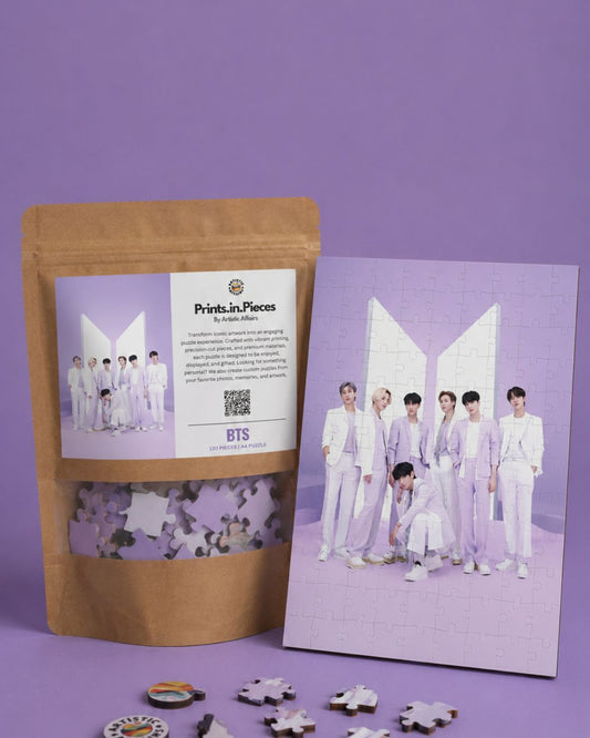 BTS Puzzle | 120 Piece A4 K-Pop Jigsaw