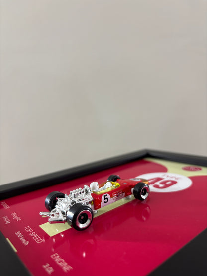 Lotus race car 3d Hotwheels Car Frame