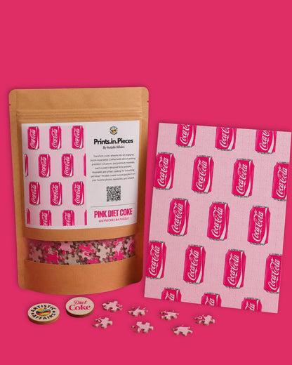 Pink Aesthetic Puzzle Combo (Pack of 4, 120 Pieces Each)
