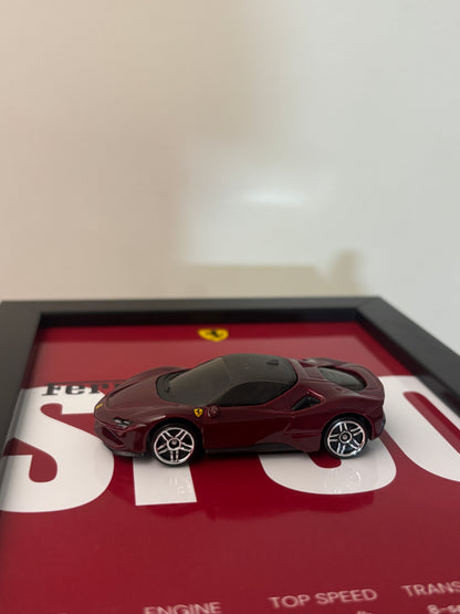 Ferrari SF90 Hotwheels 3d Car Frame
