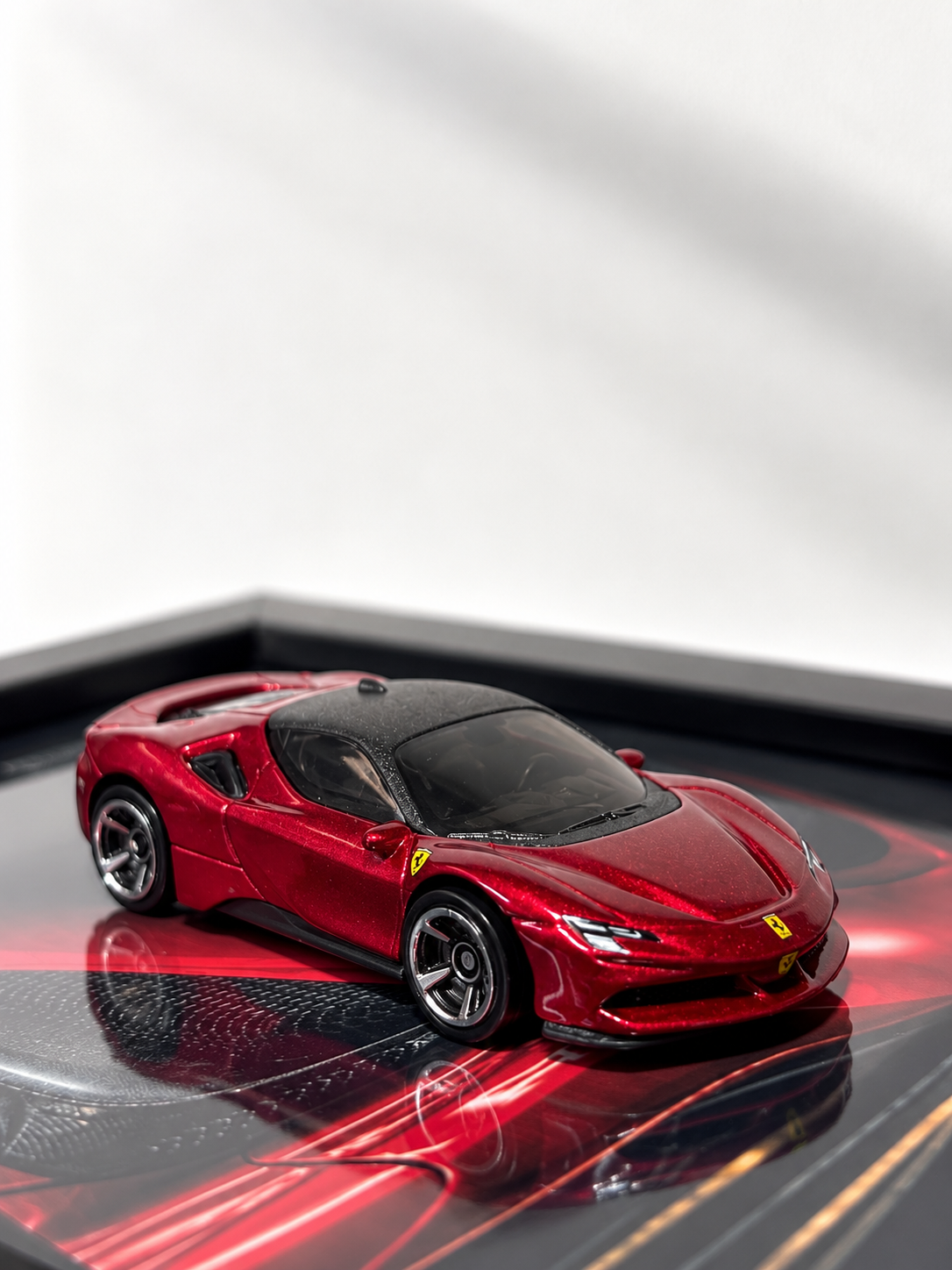 Limited Edition Ferrari SF90 3D car frame by Artistic Affairs, photo 3 of 7