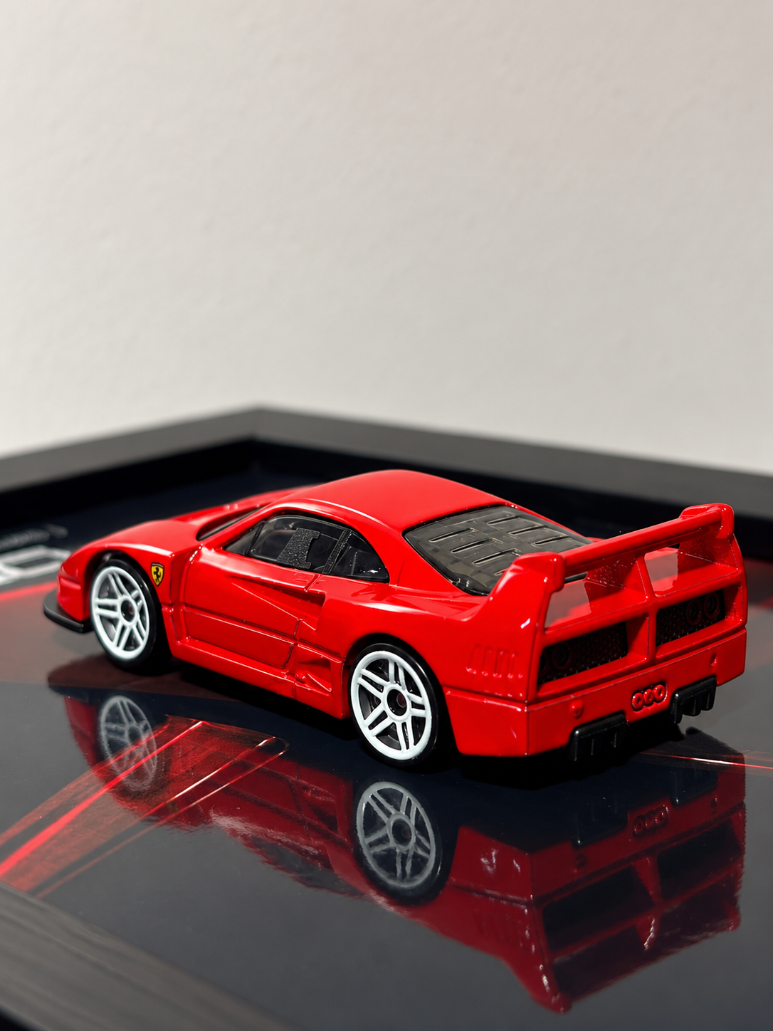 Limited Edition Ferrari F40 3D car frame by Artistic Affairs, photo 4 of 7