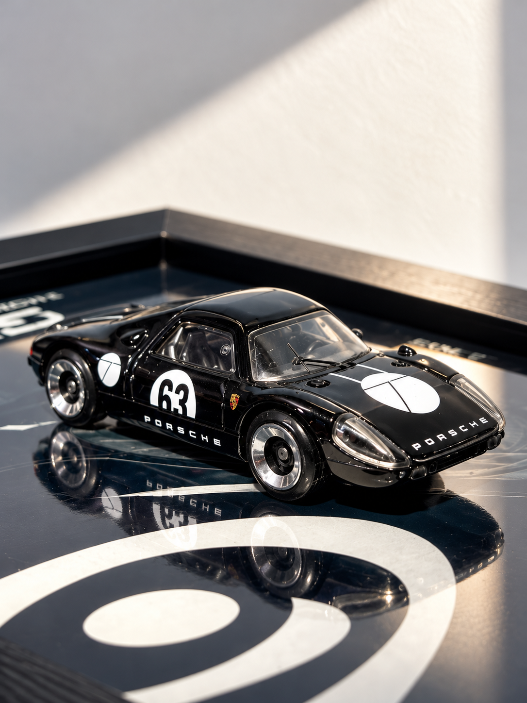 Limited Edition Porsche Carrera GTS #63 3D car frame by Artistic Affairs, photo 4 of 7