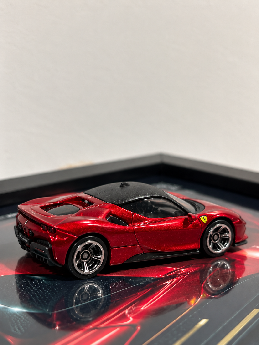 Limited Edition Ferrari SF90 3D car frame by Artistic Affairs, photo 4 of 7