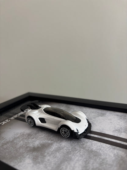 Czinger 21C 3d Hotwheels Car frame 1:64 scale (Q case)