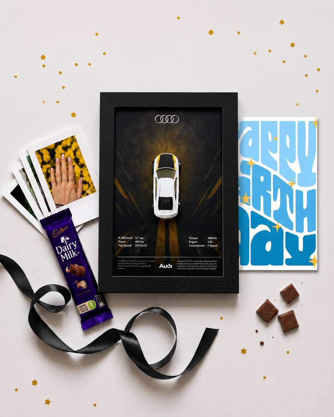 Audi TT RS Birthday Frame Hamper