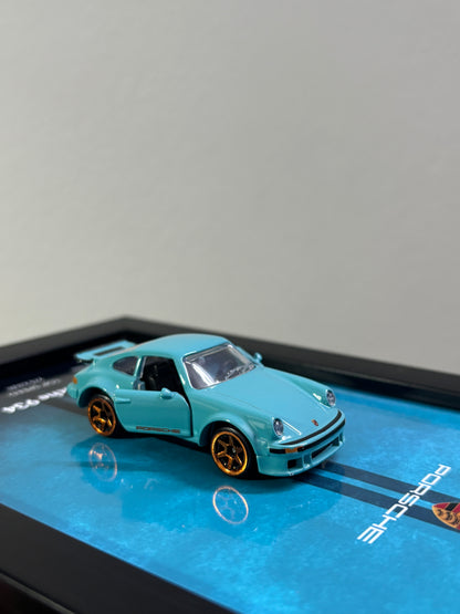Porsche 934 3d Car Frame (blue)