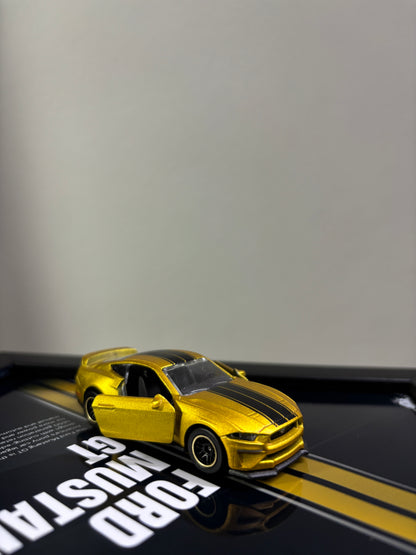 Mustang GT 3d Car Frame (Gold)