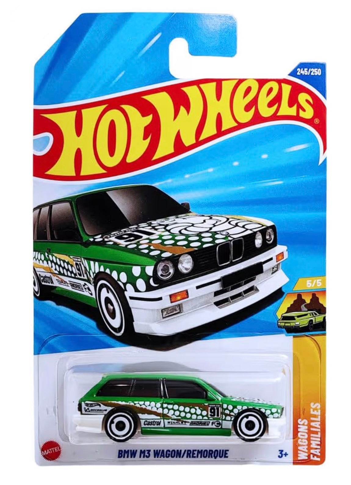 Hot Wheels BMW M3 Wagon/Remorque Wagons Familiales | 1:64 Diecast Car