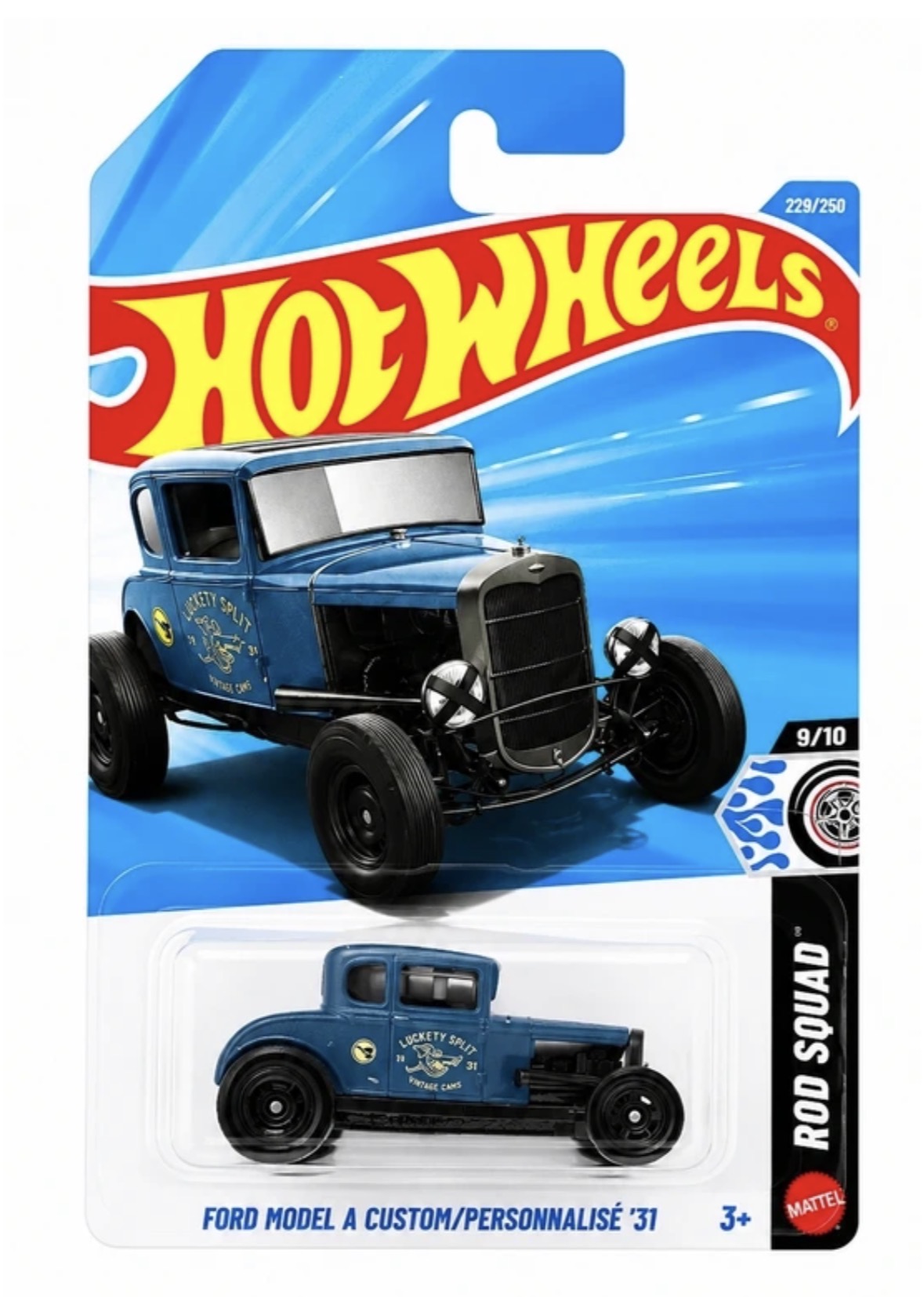 Hot Wheels Ford Model A Custom '31 Rod Squad | 1:64 Diecast Car