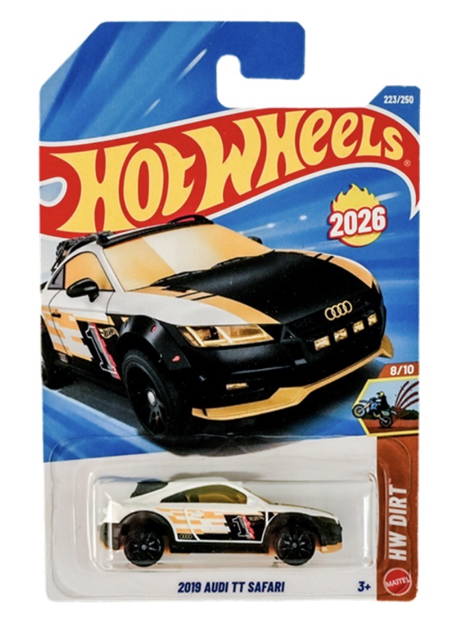 Hot Wheels 2019 Audi TT Safari HW Dirt | 1:64 Diecast Car