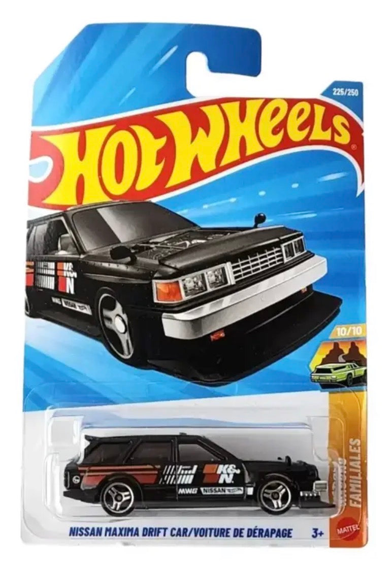 Hot Wheels Nissan Maxima Drift Car Wagons Familiales | 1:64 Diecast Car