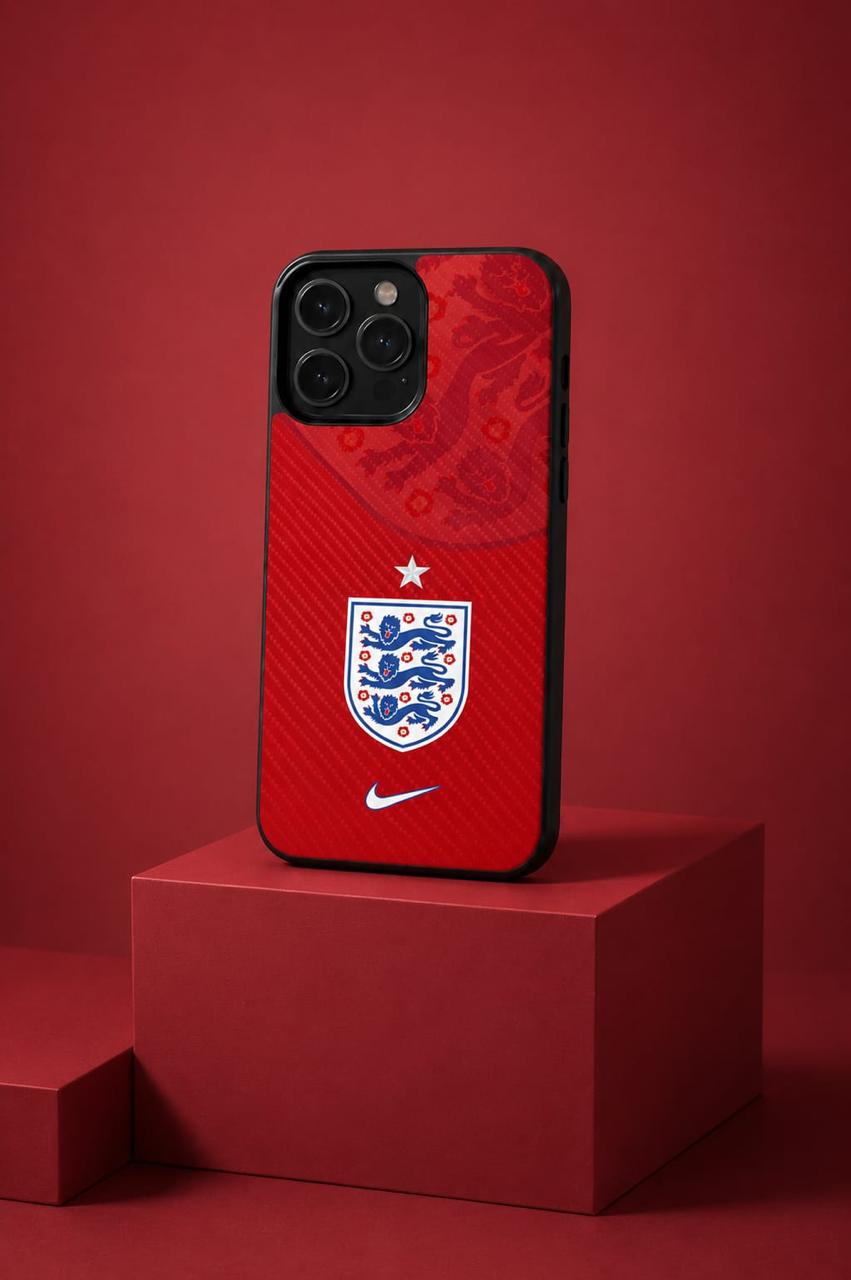 England Three Lions Red Phone Case