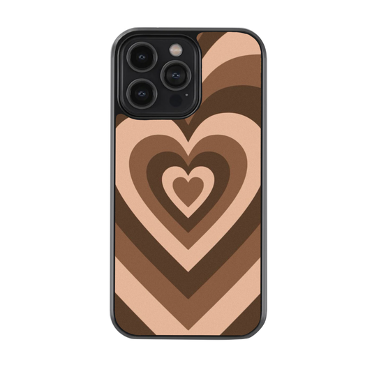 Brown Hearts Case