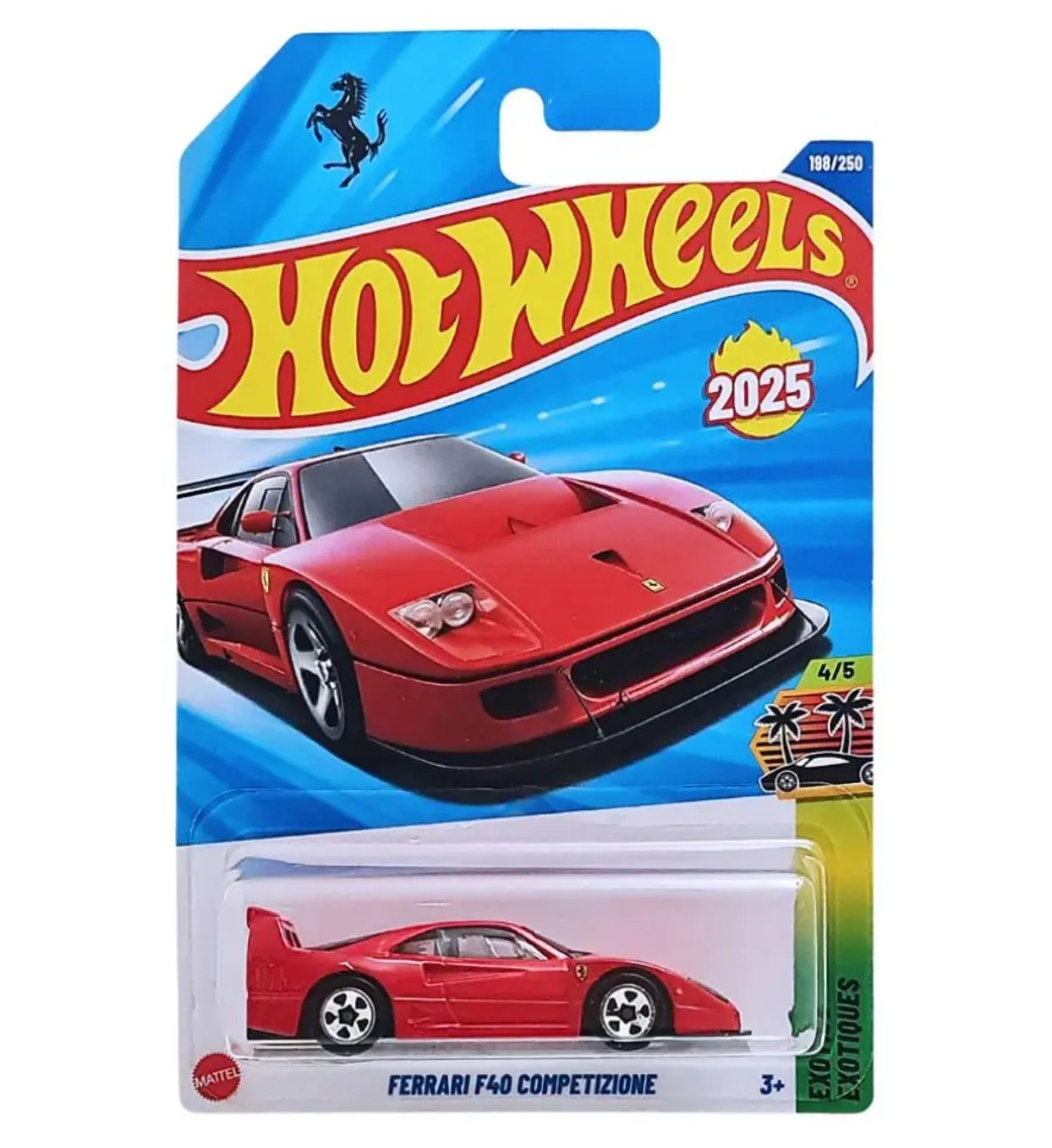 Hot Wheels Ferrari F40 Competizone Factory Fresh K Case 2025
