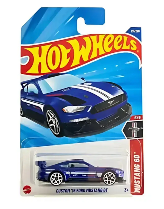 Hot Wheels C4982 Custom 18 ford Mustang Gt 5/5 Mustang Go