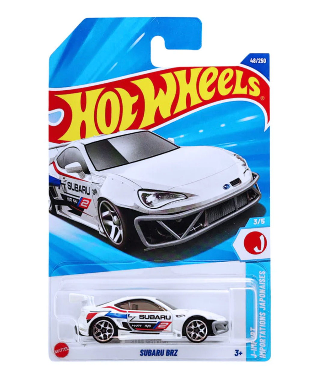 Hot Wheels 2025 L and M Case Vehicle Exclusive Collection - Subaru BRZ
