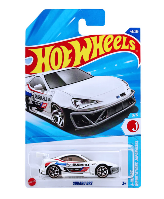 Hot Wheels 2025 L and M Case Vehicle Exclusive Collection - Subaru BRZ