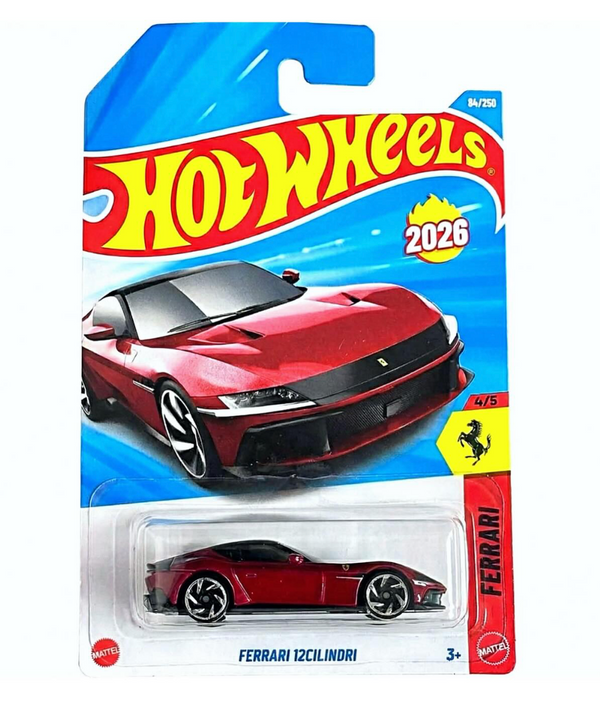 Hot Wheels Mainline D case 2026 Ferrari 12 Cilindri