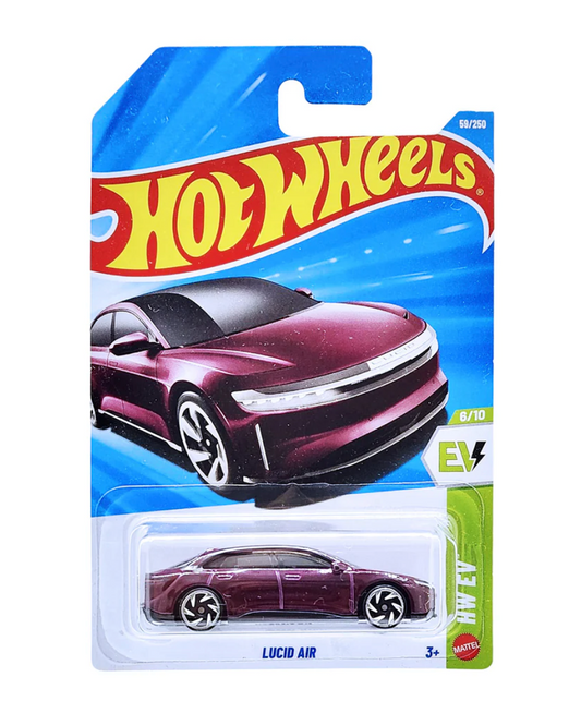 Hot Wheels Mainline D case 2026 Lucid Air