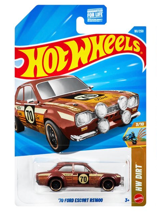 Hot Wheels Ford Escort RS1600 - HW H Case 2026 - 1:64 Diecast Model India - Artistic Affairs