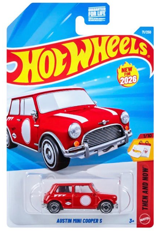 Hot Wheels Austin Mini Cooper - HW H Case 2026 - 1:64 Diecast Model India - Artistic Affairs