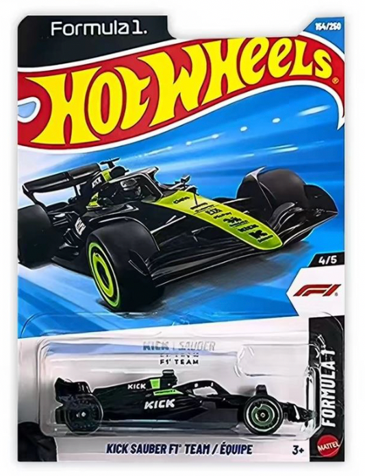 Hot Wheels Kick Sauber F1 Team - HW H Case 2026 - 1:64 Diecast Model India - Artistic Affairs