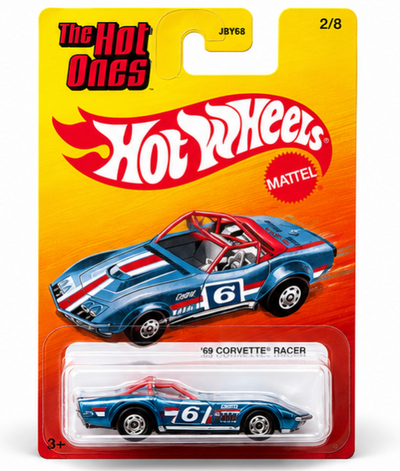 Hot Wheels “The Hot Ones” ‘69 Corvette Racer (2/8)
