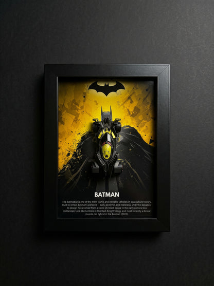 Batman Batmobile 3D Car Frame