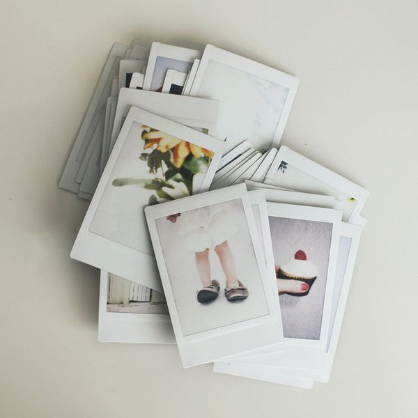 Custom White Border Personalised Polaroid Photo Prints 6x9cm Glossy
