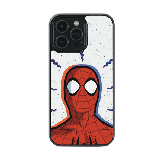 Spiderman white dust Case
