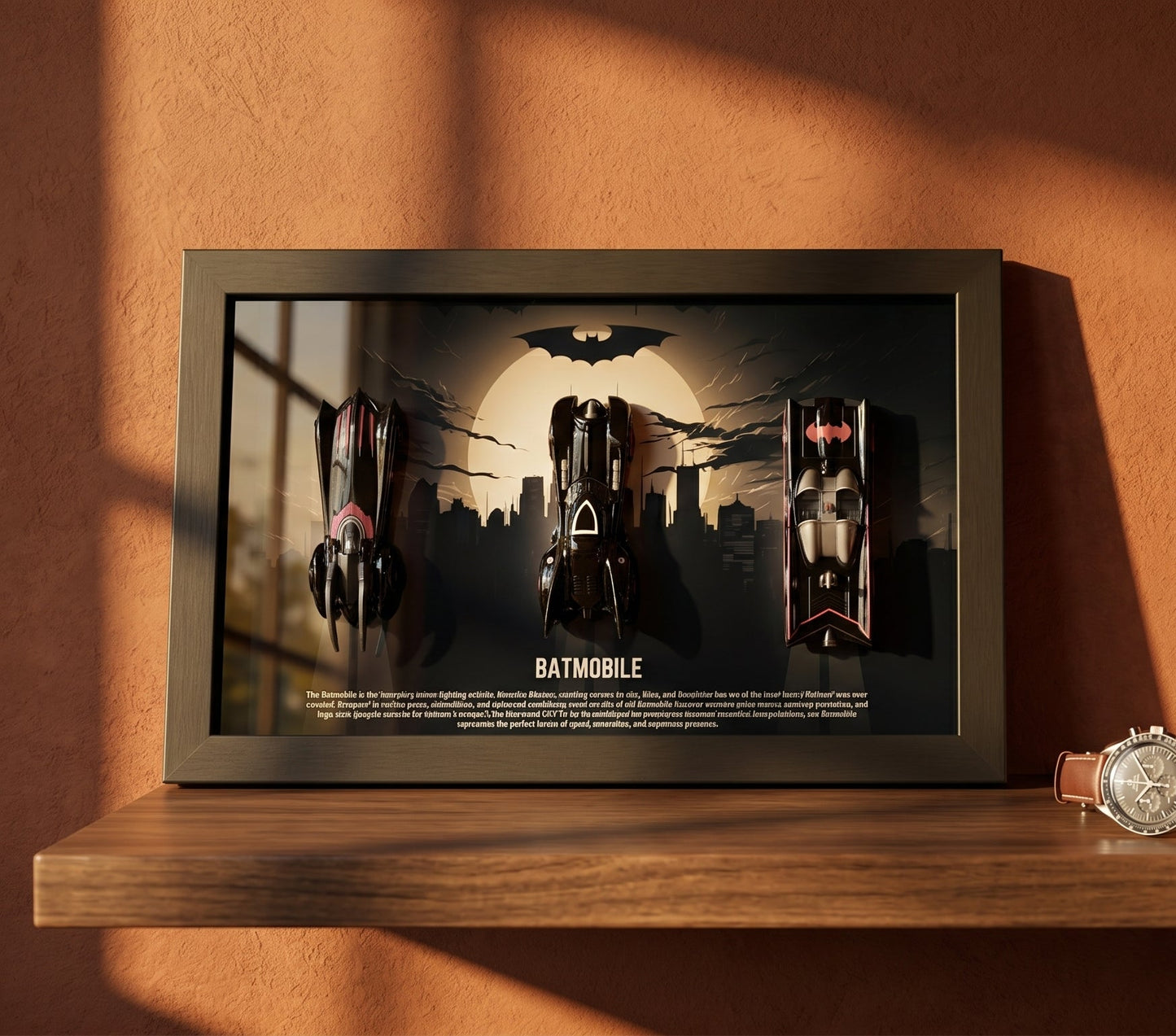 Triple Drive 3d Car Frame (Batmobile Edition #3)