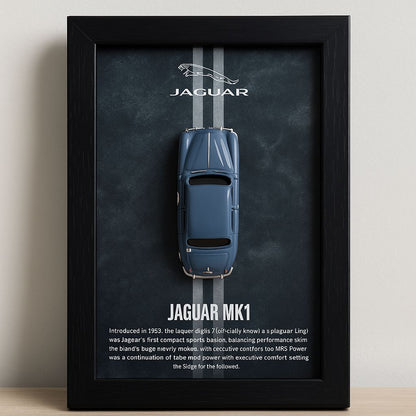 Jaguar MK1 3d Hotwheels Car Frame