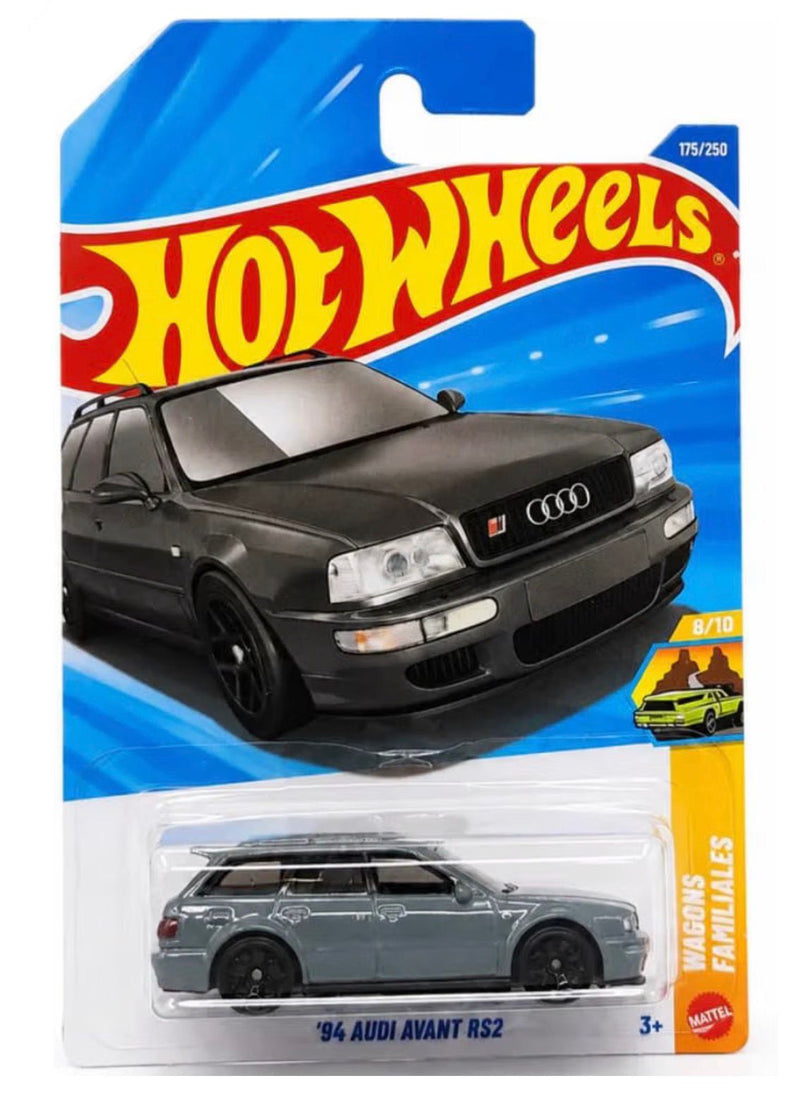Hot Wheels '94 Audi Avant RS2 Wagons Familiales 175/250 | 1:64 Diecast Car