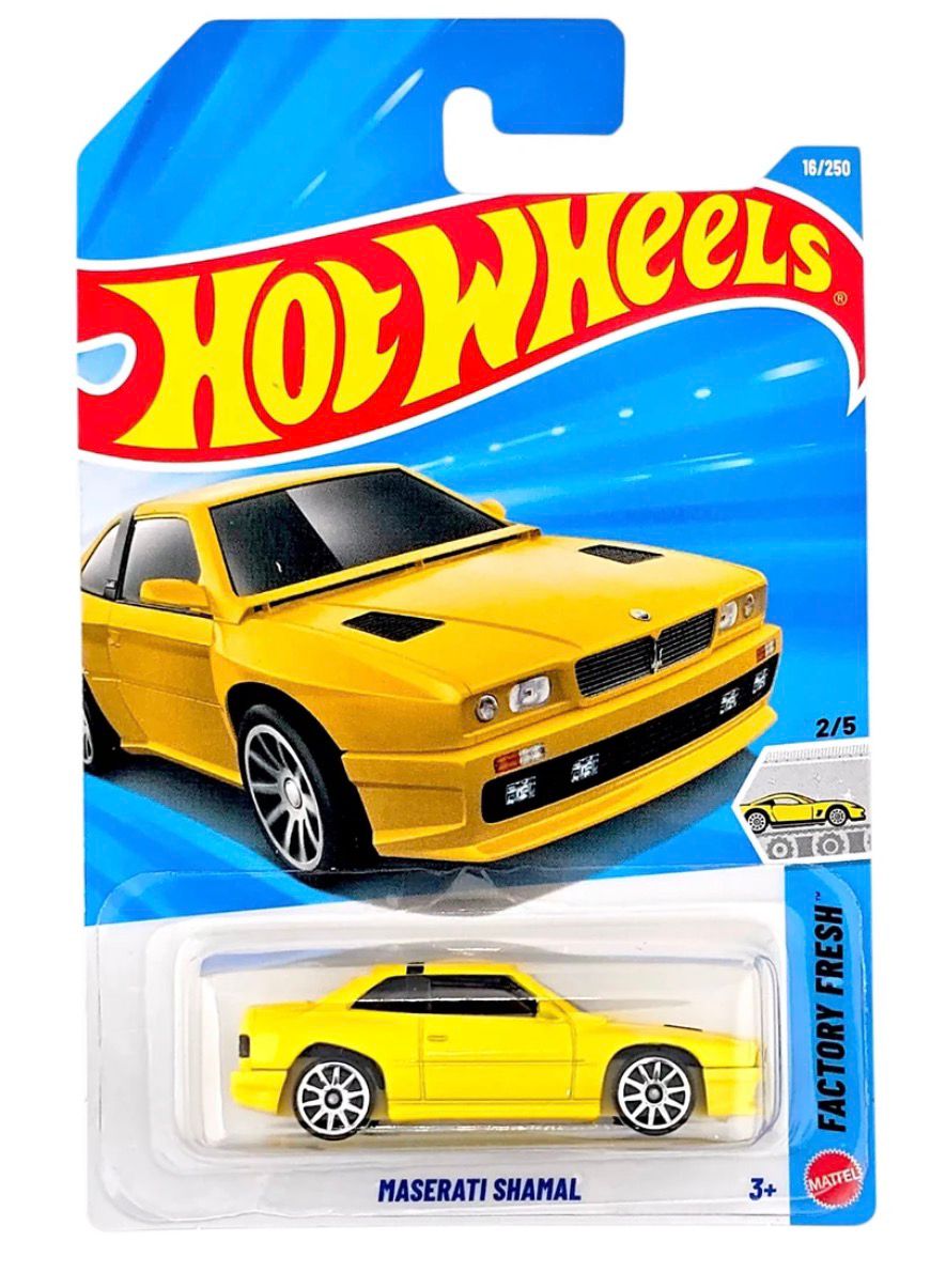 Hot Wheels Maserati Shamal Factory Fresh 16/250 | 1:64 Diecast Car