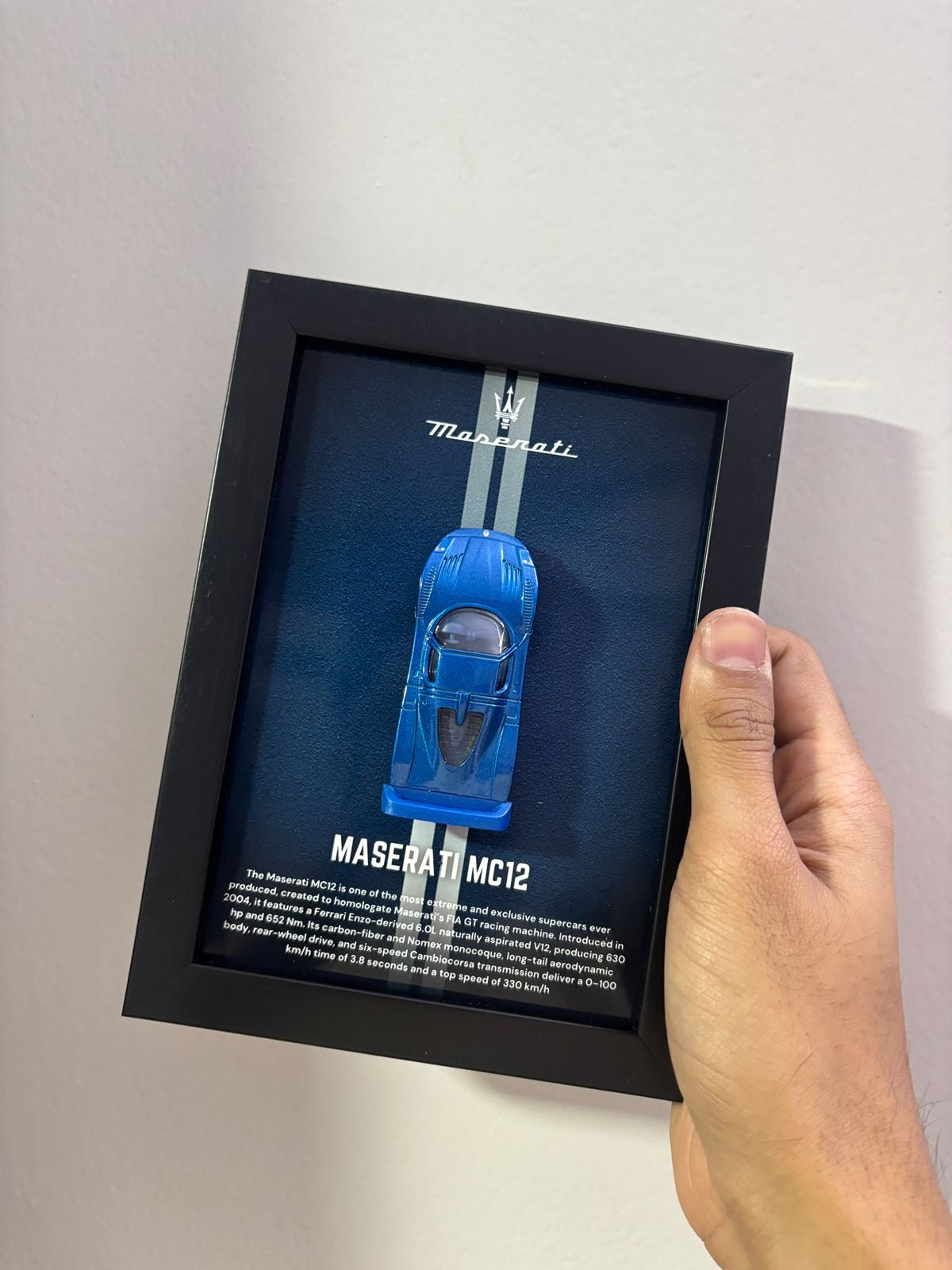 Maserati MC12 3D Detachable Car Frame